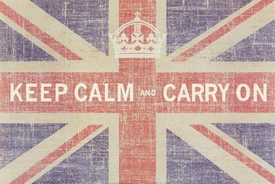 Keep Calm and Carry On (Union Jack)