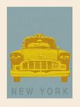 New York - Cop Car-Ben James-Giclee Print
