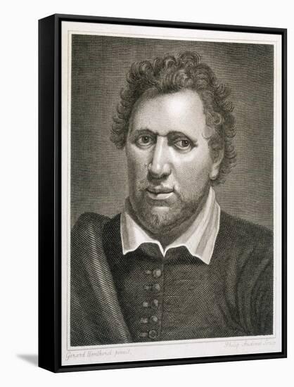 Ben Jonson Writer-Philip Audinet-Framed Stretched Canvas