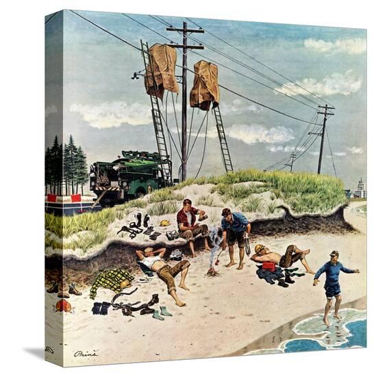 Stretched Canvas Print, , large