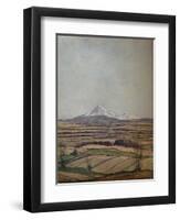 'Ben Ledi', 1911 (1935)-David Young Cameron-Framed Giclee Print