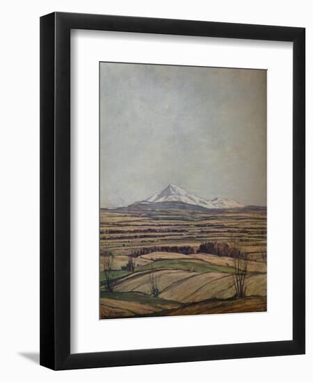 'Ben Ledi', 1911 (1935)-David Young Cameron-Framed Giclee Print