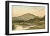 Ben Ledi from Callander Bridge-English School-Framed Giclee Print