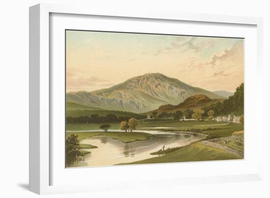 Ben Ledi from Callander Bridge-English School-Framed Giclee Print