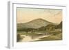 Ben Ledi from Callander Bridge-English School-Framed Giclee Print