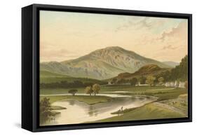 Ben Ledi from Callander Bridge-English School-Framed Stretched Canvas