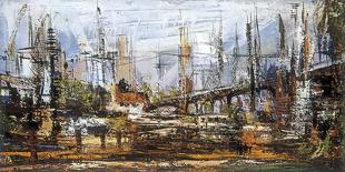 Thameside-Ben Maile-Stretched Canvas