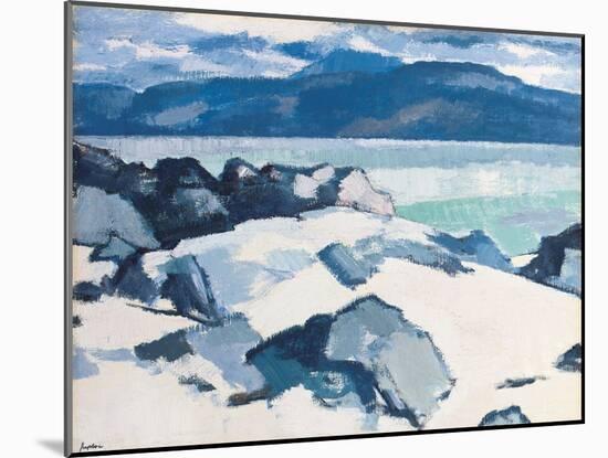 Ben More, Mull, from Iona-Samuel John Peploe-Mounted Giclee Print