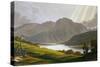 Ben Nevis, Plate XII from "Scenery of the Grampian Mountains," Exhibited 1811, Published 1819-George Fennel Robson-Stretched Canvas