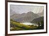 Ben Nevis, Plate XII from "Scenery of the Grampian Mountains," Exhibited 1811, Published 1819-George Fennel Robson-Framed Giclee Print