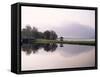 Ben Nevis Reflected in the Caledonian Canal, Early Morning, Corpach, Western Highlands, Scotland-Lee Frost-Framed Stretched Canvas