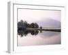 Ben Nevis Reflected in the Caledonian Canal, Early Morning, Corpach, Western Highlands, Scotland-Lee Frost-Framed Photographic Print