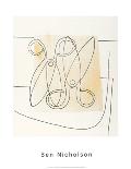 Sloping Vertical, 1981-Ben Nicholson-Framed Art Print
