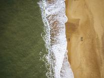Aerial view of Hossegor Beach, Les Landes, Nouvelle-Aquitaine, France, Europe-Ben Pipe-Photographic Print