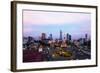 Ben Thanh Market Area and Bitexco Financial Tower, Ho Chi Minh City (Saigon), Vietnam, Indochina-Christian Kober-Framed Photographic Print