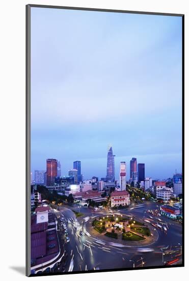 Ben Thanh Market Area and Bitexco Financial Tower, Ho Chi Minh City (Saigon), Vietnam, Indochina-Christian Kober-Mounted Photographic Print