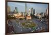 Ben Thanh roundabout, Ho Chi Minh City, Saigon, Vietnam-David Wall-Framed Photographic Print