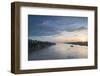 Ben Tre River at Dawn, Ben Tre, Mekong Delta, Vietnam, Indochina, Southeast Asia, Asia-Ian Trower-Framed Photographic Print