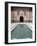 Ben Youssef Medersa (Koranic School), UNESCO World Heritage Site, Marrakesh, Morocco, North Africa-Nico Tondini-Framed Photographic Print