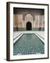 Ben Youssef Medersa (Koranic School), UNESCO World Heritage Site, Marrakesh, Morocco, North Africa-Nico Tondini-Framed Photographic Print