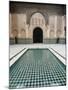 Ben Youssef Medersa (Koranic School), UNESCO World Heritage Site, Marrakesh, Morocco, North Africa-Nico Tondini-Mounted Photographic Print