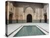 Ben Youssef Medersa (Koranic School), UNESCO World Heritage Site, Marrakesh, Morocco, North Africa-Nico Tondini-Stretched Canvas