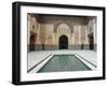 Ben Youssef Medersa (Koranic School), UNESCO World Heritage Site, Marrakesh, Morocco, North Africa-Nico Tondini-Framed Photographic Print