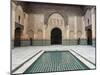 Ben Youssef Medersa (Koranic School), UNESCO World Heritage Site, Marrakesh, Morocco, North Africa-Nico Tondini-Mounted Photographic Print