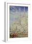 Benares (Also known as Varanasi)-Albert Goodwin-Framed Giclee Print