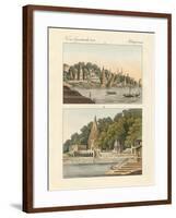 Benares and its Pagodas-null-Framed Giclee Print