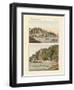 Benares and its Pagodas-null-Framed Giclee Print