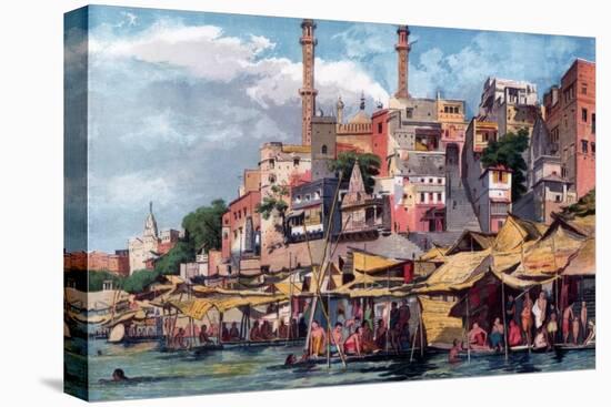 Benares, India, 1857-William Carpenter-Stretched Canvas