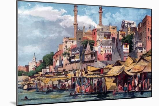 Benares, India, 1857-William Carpenter-Mounted Giclee Print
