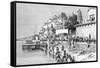 Benares (Varanas), India, 1895-Taylor-Framed Stretched Canvas