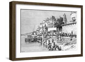 Benares (Varanas), India, 1895-Taylor-Framed Giclee Print