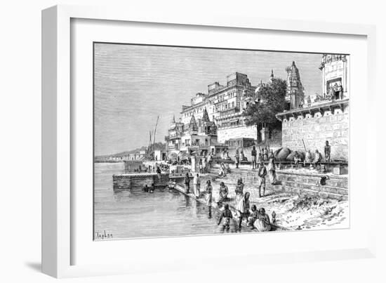 Benares (Varanas), India, 1895-Taylor-Framed Giclee Print
