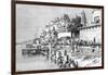 Benares (Varanas), India, 1895-Taylor-Framed Giclee Print