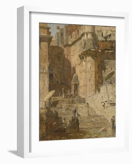 Benares-Marius Bauer-Framed Art Print