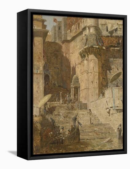 Benares-Marius Bauer-Framed Stretched Canvas