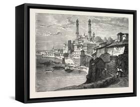 Benares-null-Framed Stretched Canvas