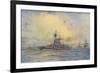 Benbow Warship-WL Wyllie-Framed Premium Giclee Print