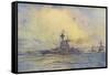 Benbow Warship-WL Wyllie-Framed Stretched Canvas