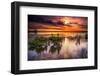 Benbrook Lake Sunrise-Dean Fikar-Framed Photographic Print