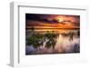 Benbrook Lake Sunrise-Dean Fikar-Framed Photographic Print