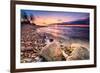 Benbrook Lake Sunset-Dean Fikar-Framed Photographic Print