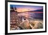 Benbrook Lake Sunset-Dean Fikar-Framed Photographic Print