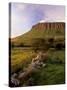 Benbulben at Sunset, Approximately 500M, Near Sligo, County Sligo, Connacht, Republic of Ireland-Patrick Dieudonne-Stretched Canvas