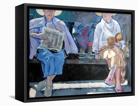 Bench, 2007-Clive Metcalfe-Framed Stretched Canvas