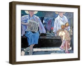 Bench, 2007-Clive Metcalfe-Framed Giclee Print