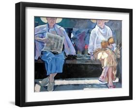 Bench, 2007-Clive Metcalfe-Framed Giclee Print